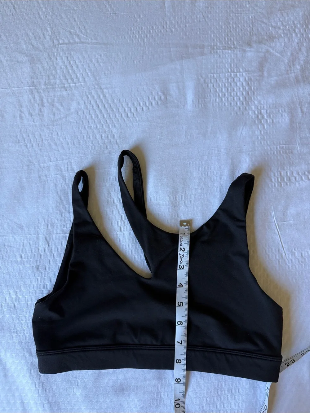 ALO Yoga Black Minimalist Scoop Sports Bra